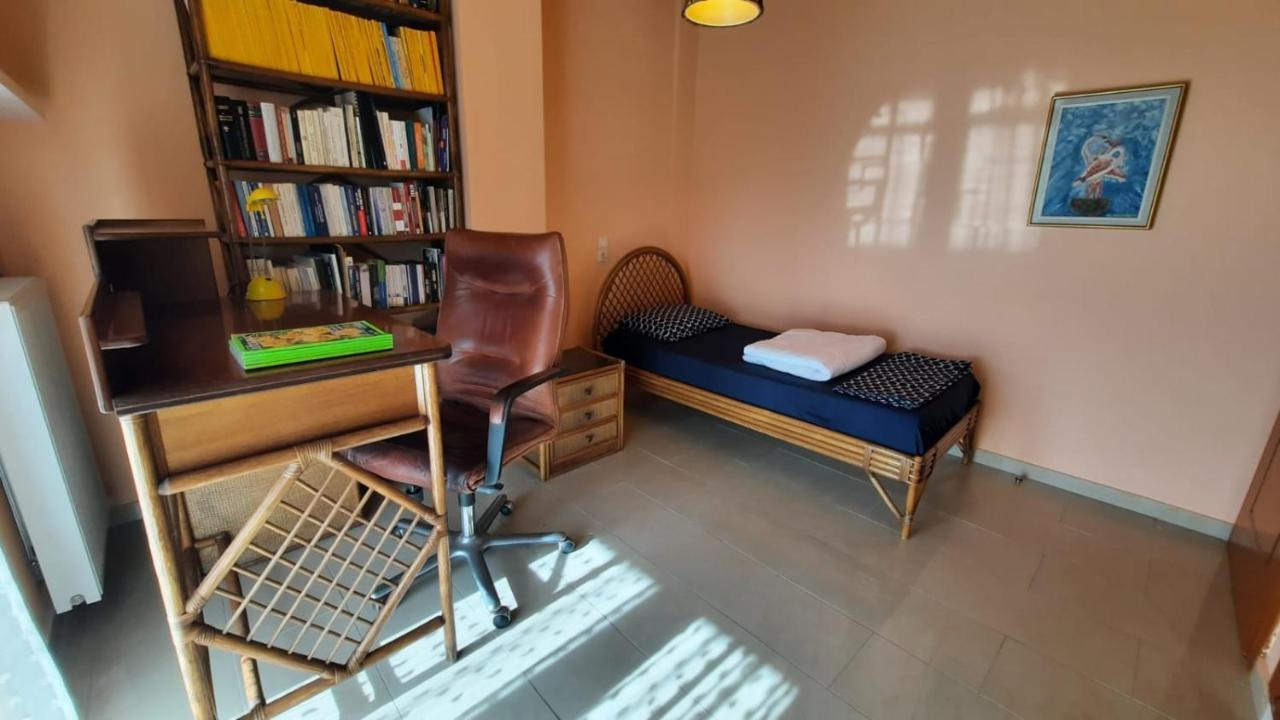 Ioannis - Zimmer Mit Zugang Zu Terrasse Gavrolimni Exteriör bild