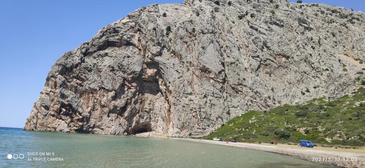 Ioannis - Zimmer Mit Zugang Zu Terrasse Gavrolimni Exteriör bild